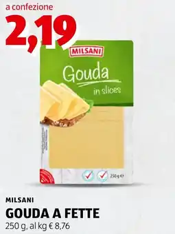 ALDI Milsani Gouda a fette offerta