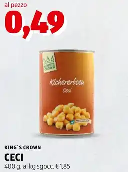 ALDI King's Crown Ceci offerta