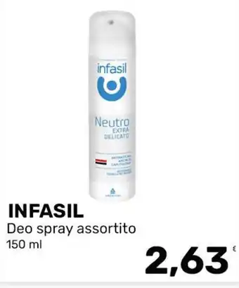 Infasil Deo spray assortito