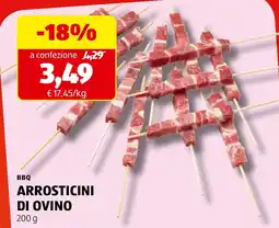 ALDI BBQ Arrosticini di ovino offerta