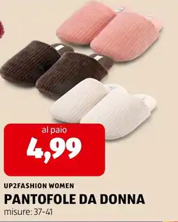 ALDI Pantofole da donna UP2FASHION WOMEN offerta
