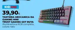 Coop Master Alleanza 3.0 Tastiera meccanica da gaming mini Trust Gaming GXT Ruya offerta