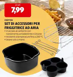 ALDI Crofton set di accessori per friggitrice ad aria offerta