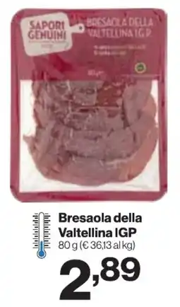 In'S Mercato Bresaola della Valtellina IGP offerta