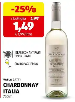 ALDI Valla Gatti Chardonnay offerta