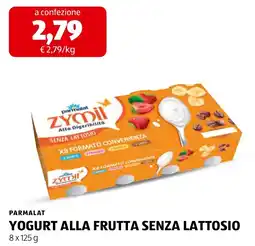 ALDI Parmalat Yogurt alla frutta senza lattosio offerta