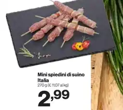 In'S Mercato Mini spiedini di suino Italia offerta