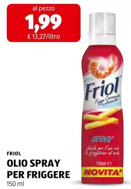 ALDI Friol olio spray per friggere offerta