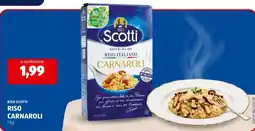 ALDI Riso Scotti Carnaroli offerta