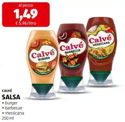 ALDI Calvé salsa offerta