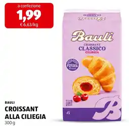 ALDI Bauli croissant alla ciliegia offerta