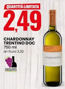 Eurospin Chardonnay Trentino DOC offerta