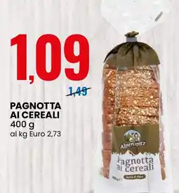 Eurospin Pagnotta ai cereali Alpenspitz offerta