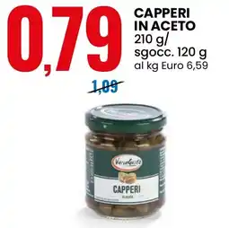 Eurospin Capperi in aceto offerta