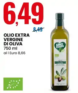 Eurospin Olio extra vergine di oliva Amo Essere Bio offerta