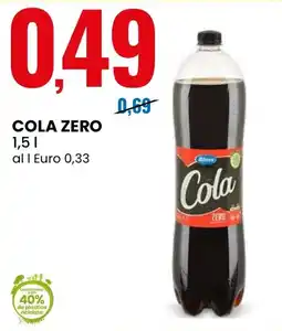 Eurospin Cola Zero offerta