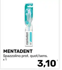 Iper Tosano Mentadent spazzolino prot. quot/sens. offerta