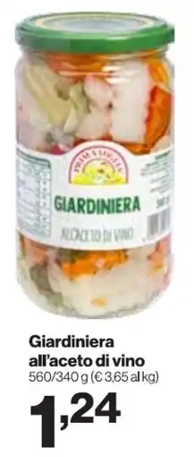 In'S Mercato Giardiniera all'aceto di vino offerta