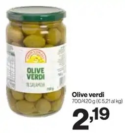In'S Mercato Olive verdi offerta