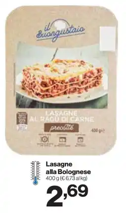 In'S Mercato il Buongustaio Lasagne alla Bolognese offerta