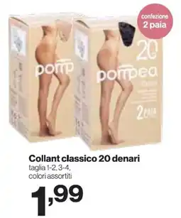 In'S Mercato Collant classico 20 denari pompea offerta