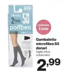 In'S Mercato Gambaletto microfibra pompea offerta
