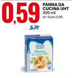 Eurospin Land Panna da cucina UHT offerta