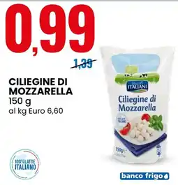 Eurospin Ciliegine di Mozzarella offerta