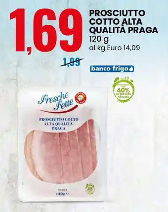 Fresche Fette Prosciutto Cotto Alta Qualità Praga