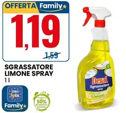 Eurospin Dexal Sgrassatore spray offerta