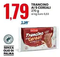 Eurospin Trancino ai 5 Cereali Dolciando offerta
