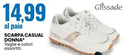 Eurospin Glissade Scarpa casual donna offerta