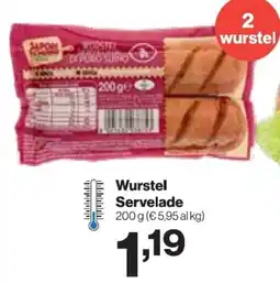 In'S Mercato Wurstel Servelade offerta