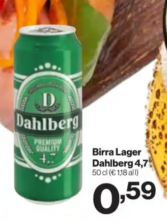 Birra Lager Dahlberg