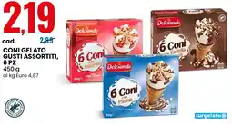 Eurospin Coni gelato Dolciando offerta