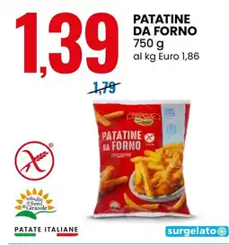 Eurospin Patatine da forno offerta