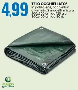 Eurospin Telo occhiellato offerta