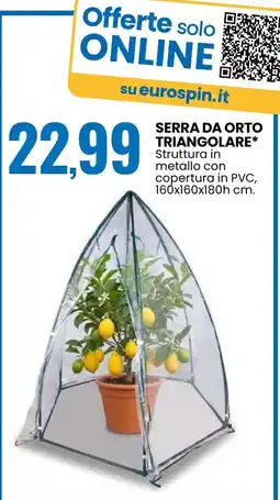 Eurospin Serra da orto triangolare offerta