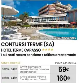 Eurospin Hotel Terme Capasso offerta