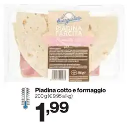 In'S Mercato Piadina cotto e formaggio offerta