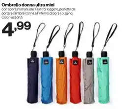 In'S Mercato Ombrello donna ultra mini offerta