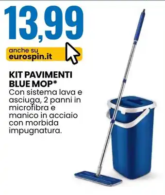 Kit pavimenti Blue Mop