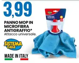 Eurospin Panno mop in microfibra antigraffio Sistema casa offerta
