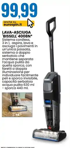 Eurospin Lava-asciuga 'Bissell' 4008N* offerta