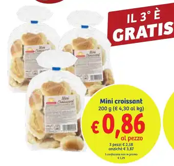 Mini croissant
