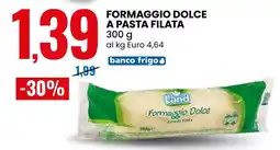 Eurospin Formaggio Dolce Land offerta