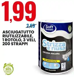 Eurospin Soft Dream Strizza e riusa offerta