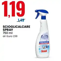 Eurospin Sciolgicalcare spray Dexal offerta