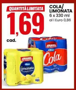 Eurospin COLA/LIMONATA offerta