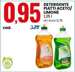 Eurospin Detergente Piatti Aceto/Limone offerta